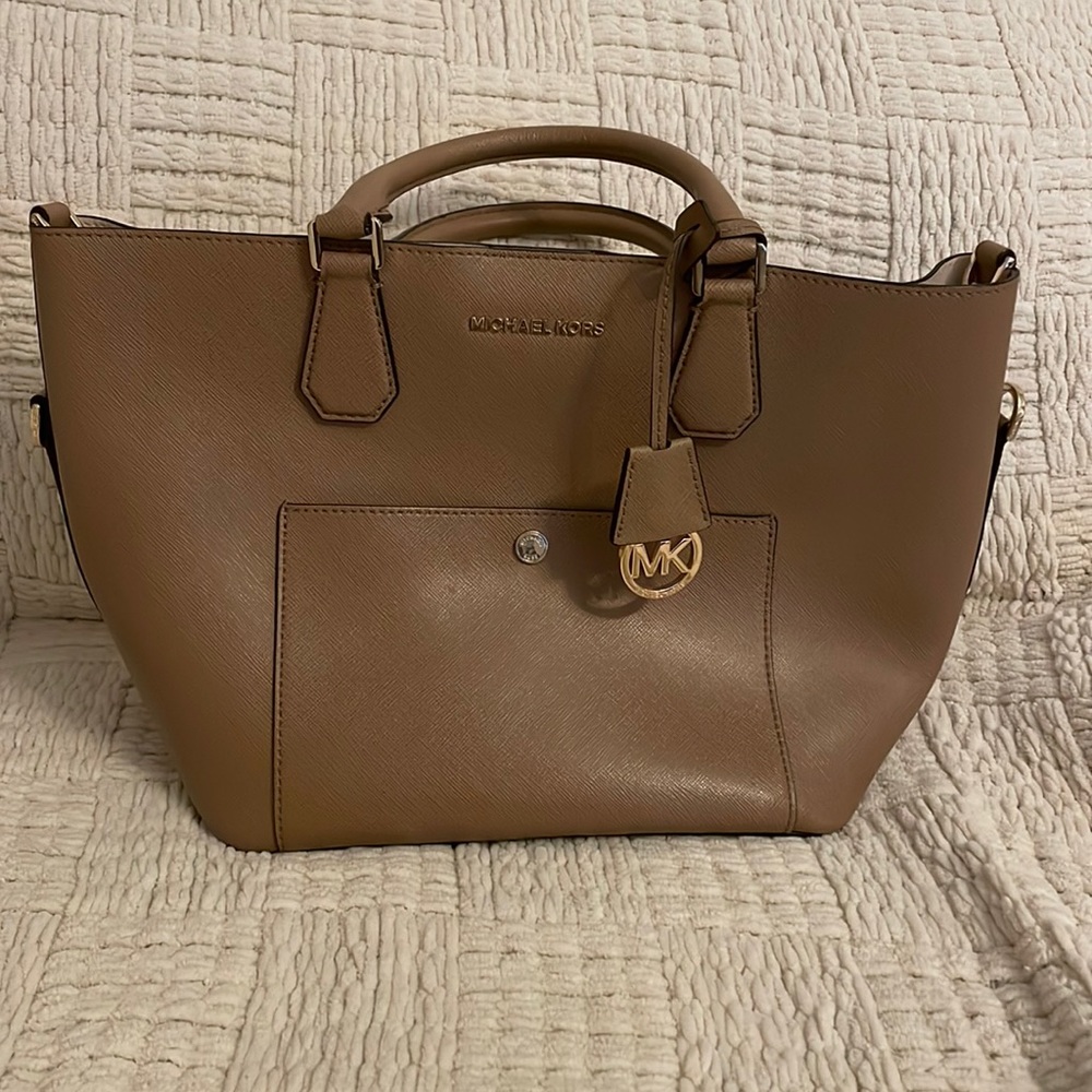 Beige Michael Kors Purse